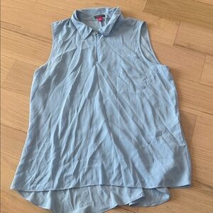 Vince Camuto light Blue Sleeveless Blouse